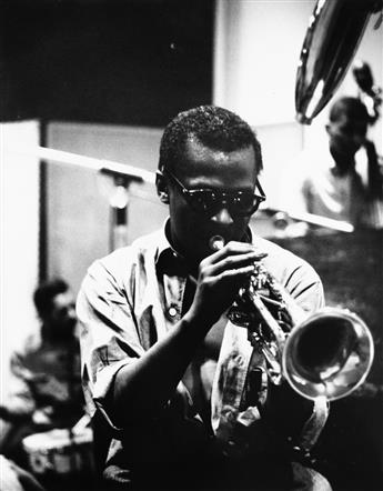 CAROLE REIFF (1934-1984) Miles Davis, Columbia Studios * Roland Kirk with Ahmad Jamal * Horace Silver and Band, Ames Studio.